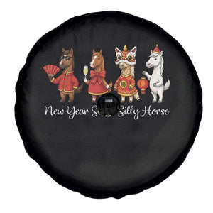Funny Chinese New Year 2026 Spare Tire Cover New Year Same Silly Horse TS11 Print Your Wear