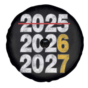 Funny 67 New Year Spare Tire Cover Happy New Year 2026 2027 Six Seven Meme TS11 Print Your Wear