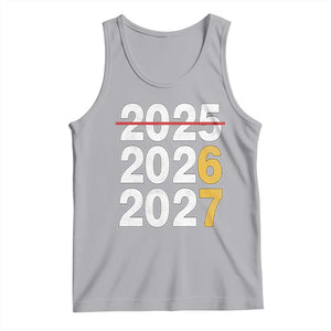 Funny 67 New Year Tank Top Happy New Year 2026 2027 Six Seven Meme TS11 Athletic Heather Print Your Wear