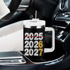 Funny 67 New Year Tumbler With Handle Happy New Year 2026 2027 Six Seven Meme TS11 Print Your Wear