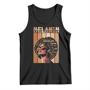 Melanin Every Shade Slays Tank Top Melanin Afro Queen African American Pride TS11 Black Print Your Wear