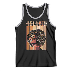 Melanin Every Shade Slays Tank Top Melanin Afro Queen African American Pride TS11 Black Athletic Heather Print Your Wear