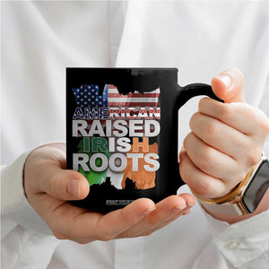 Irish American Coffee Mug American Raised Irish Roots St Patrick's Day TS11 Print Your Wear