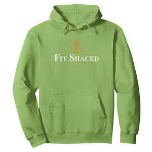 Funny St Patrick's Day Irish Beer Drinking Hoodie Fit Shaced Shamrock TS11 Lime Print Your Wear