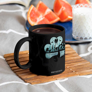Funny Cryptid St Patrick's Day Coffee Mug Bigfoot Mothman Aliens Shamrock TS11 Print Your Wear