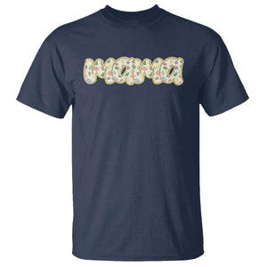 Autism Mama T Shirt Autism Awareness Mental Health Puzzle Glitter Print TS11 Navy Print Your Wear