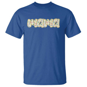 Autism Mama T Shirt Autism Awareness Mental Health Puzzle Glitter Print TS11 Royal Blue Print Your Wear