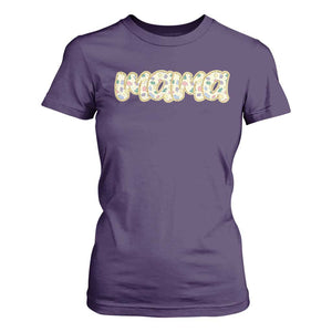 Autism Mama T Shirt For Women Autism Awareness Mental Health Puzzle Glitter Print TS11 Purple Print Your Wear