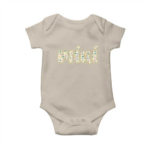 Autism Mini Baby Onesie Autism Awareness Mental Health Puzzle Glitter Print TS11 Sand Print Your Wear