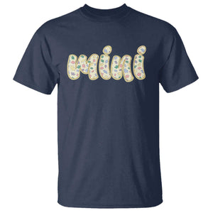 Autism Mini T Shirt Autism Awareness Mental Health Puzzle Glitter Print TS11 Navy Print Your Wear