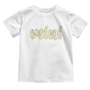 Autism Mini Toddler T Shirt Autism Awareness Mental Health Puzzle Glitter Print TS11 White Print Your Wear