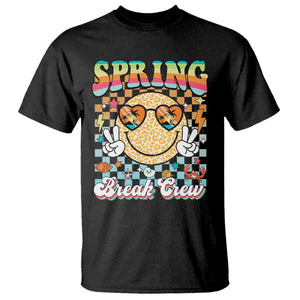 Funny Spring Break Crew T Shirt Spring Vacation Beach Family Matching TS11 Black Print Your Wear