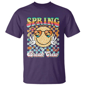 Funny Spring Break Crew T Shirt Spring Vacation Beach Family Matching TS11 Purple Print Your Wear