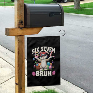 Funny Easter Day Six Seven Bruh Garden Flag 67 Bunny Easter Eggs TS11 Print Your Wear
