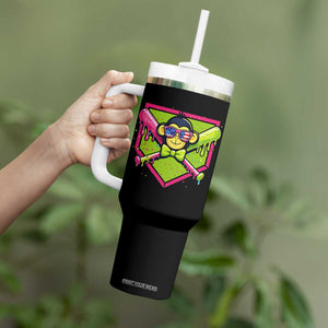 Party Monkey Baseball Drip Funny Animals Lover Tumbler With Handle TS11 Print Your Wear