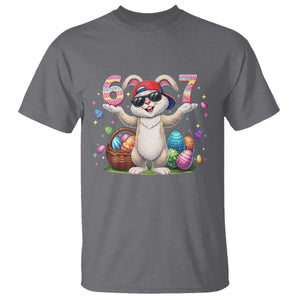 Funny Easter Day Six Seven 67 Bunny Boys Kids T Shirt TS11 Charcoal Print Your Wear