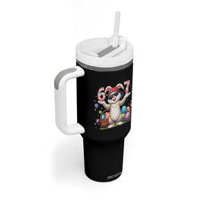 Funny Easter Day Six Seven 67 Bunny Boys Kids Tumbler With Handle TS11 Print Your Wear