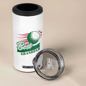 Golfing Dad 4 in 1 Can Cooler Tumbler Best Grandpar Golf Ball Father's Day TS11 Print Your Wear