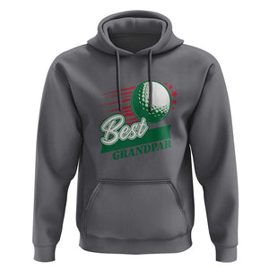Golfing Dad Hoodie Best Grandpar Golf Ball Father's Day TS11 Charcoal Print Your Wear