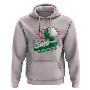 Golfing Dad Hoodie Best Grandpar Golf Ball Father's Day TS11 Ice Gray Print Your Wear