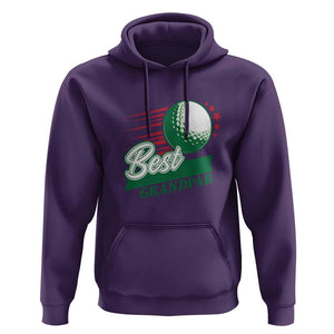 Golfing Dad Hoodie Best Grandpar Golf Ball Father's Day TS11 Purple Print Your Wear