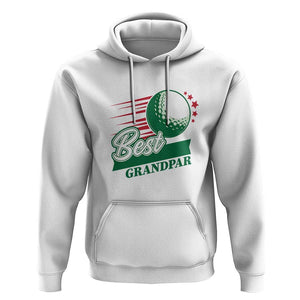 Golfing Dad Hoodie Best Grandpar Golf Ball Father's Day TS11 White Print Your Wear