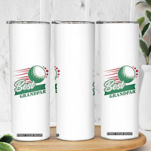 Golfing Dad Skinny Tumbler Best Grandpar Golf Ball Father's Day TS11 Print Your Wear