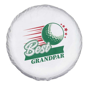 Golfing Dad Spare Tire Cover Best Grandpar Golf Ball Father's Day TS11 Print Your Wear