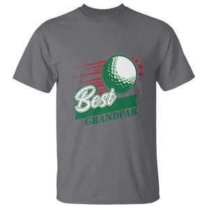 Golfing Dad T Shirt Best Grandpar Golf Ball Father's Day TS11 Charcoal Print Your Wear