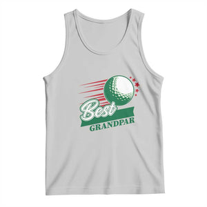 Golfing Dad Tank Top Best Grandpar Golf Ball Father's Day TS11 Ash Print Your Wear