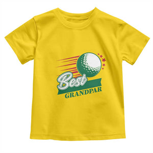 Golfing Dad Toddler T Shirt Best Grandpar Golf Ball Father's Day TS11 Daisy Print Your Wear