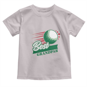 Golfing Dad Toddler T Shirt Best Grandpar Golf Ball Father's Day TS11 Ice Gray Print Your Wear
