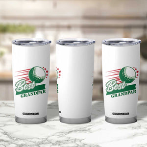 Golfing Dad Tumbler Cup Best Grandpar Golf Ball Father's Day TS11 Print Your Wear