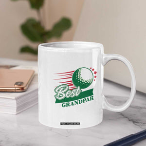 Golfing Dad Coffee Mug Best Grandpar Golf Ball Father's Day TS11 Print Your Wear