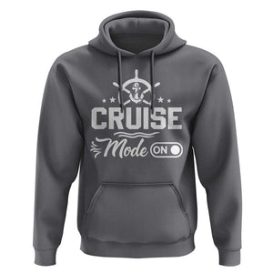 Funny Cruise Mode On Hoodie Summer Vacation Family Matching Vintage Anchor TS11 Charcoal Print Your Wear