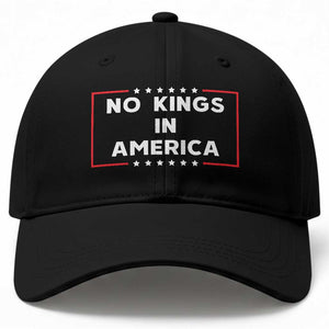 No Kings In America Baseball Cap Stars Stripes TS11 Print Your Wear
