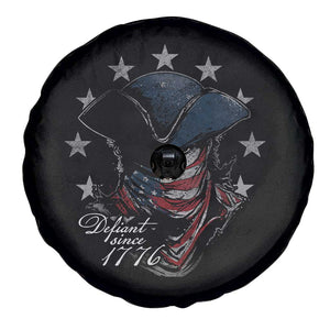 Funny Defiant Since 1776 Spare Tire Cover Minutemen American Revolution TS11 Print Your Wear