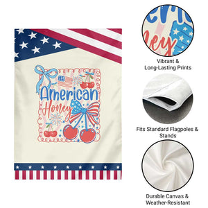 Funny 4th Of July American Honey Garden Flag USA Independence Day Coquette TS11 Print Your Wear