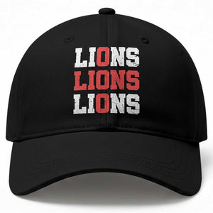England Lions Soccer English Pride Baseball Cap
