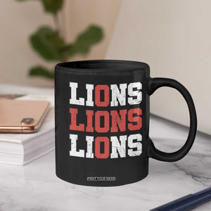 England Lions Soccer English Pride Coffee Mug