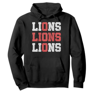 England Lions Soccer English Pride Hoodie