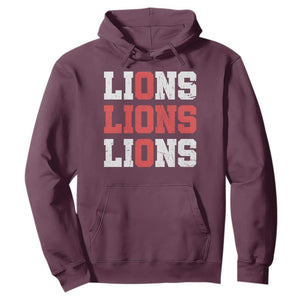 England Lions Soccer English Pride Hoodie
