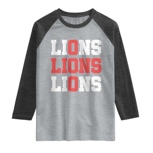 England Lions Soccer English Pride Raglan Shirt