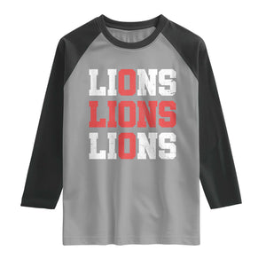 England Lions Soccer English Pride Raglan Shirt