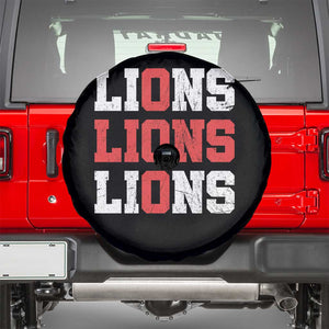 England Lions Soccer English Pride Spare Tire Cover