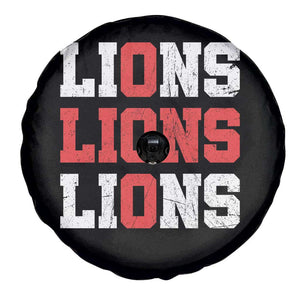 England Lions Soccer English Pride Spare Tire Cover