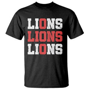 England Lions Soccer English Pride T Shirt