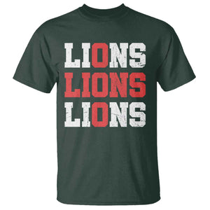 England Lions Soccer English Pride T Shirt