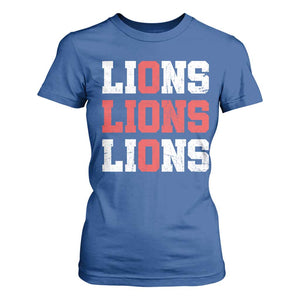 England Lions Soccer English Pride T Shirt For Women
