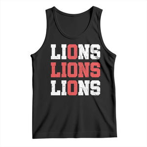 England Lions Soccer English Pride Tank Top